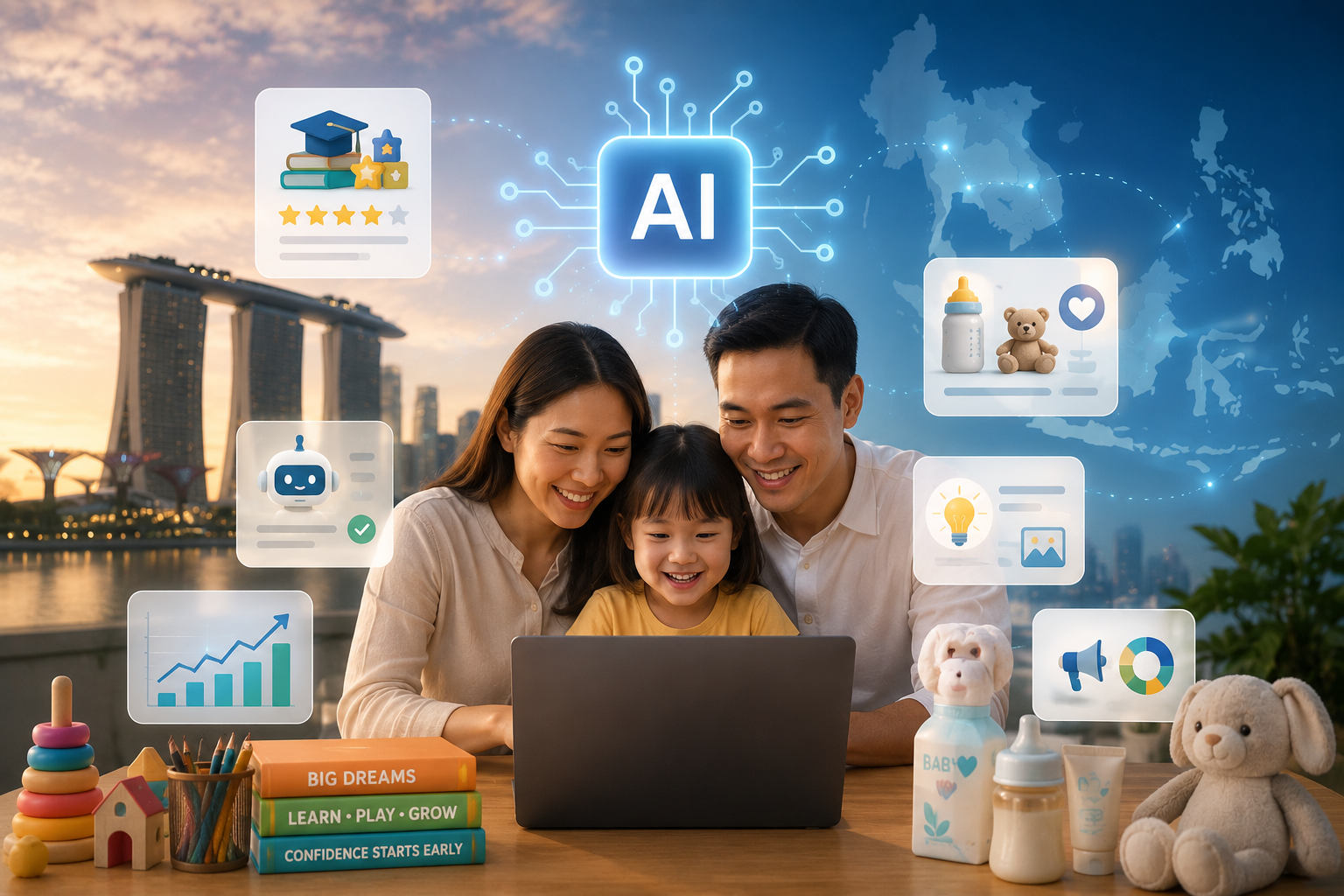How Singaporean Parenting Brands Are Winning with AI-Powered Content